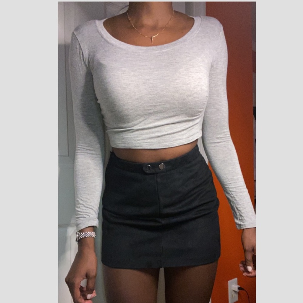 Double button skirt